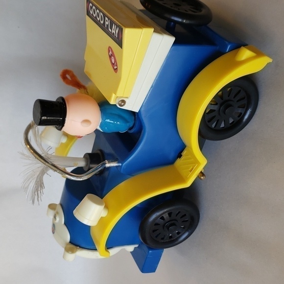 Vintage Grand Circus Action Toy Clown Car Battery Operated circa 1970 Apple Toys - Picture 3 of 15